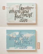 מפת השראה – Feel Alive