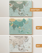 מפת המזרח